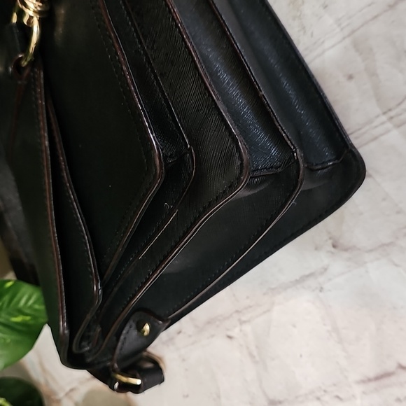 Rebecca Minkoff Hudson Moto Crossbody/ Shoulder  Black Large Leather Bag - Picture 7 of 15